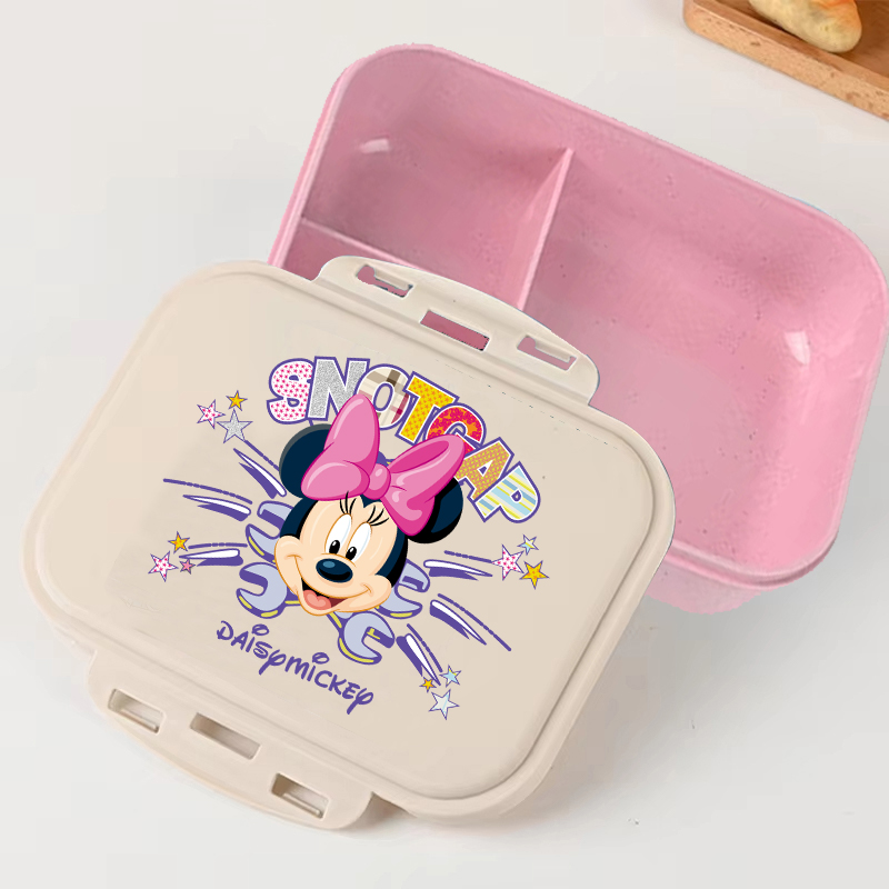 Food Storage Cabinet - Minnie Mouse Pink Disney Cartoon Lunch