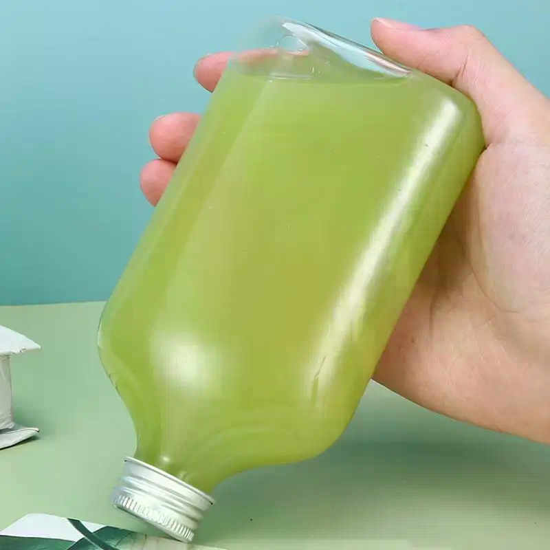 Food Storage Without Plastic - 1pcs Plastic Milk Tea Drink Bottle
