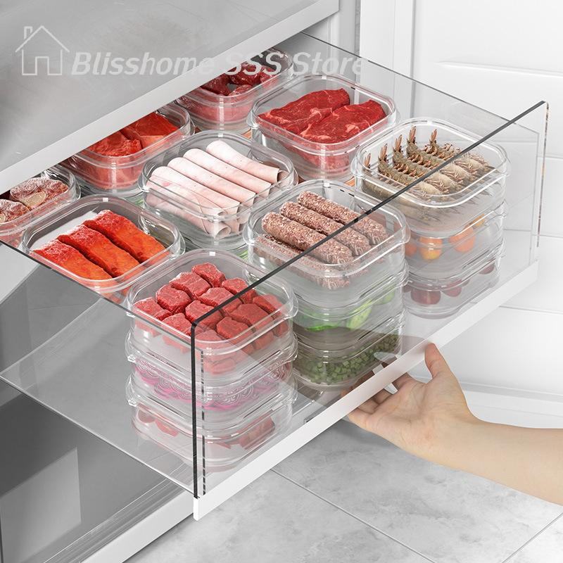 Food Storage Cabinet - 【S】5/10PCS Freeze Meat Preservation Box Refrigerator
