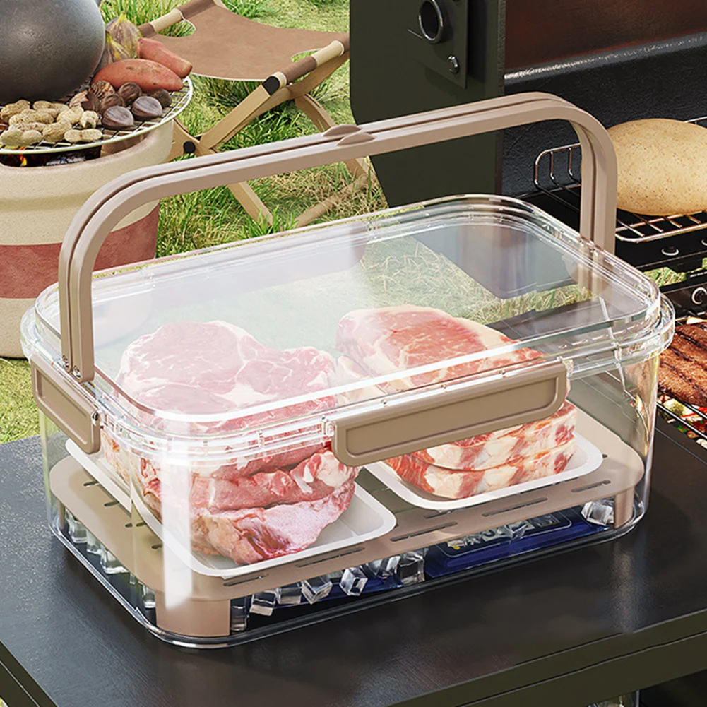Food Storage Cabinet - Portable Food Storage Container Large Capacity