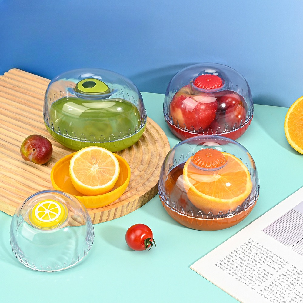 Food Storage Cabinet - Vegetable Fruits Airtight Crisper Refrigerator Food