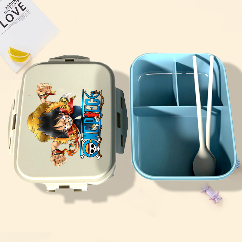 Food Storage System - One Piece Lunch Box Luffy Anime