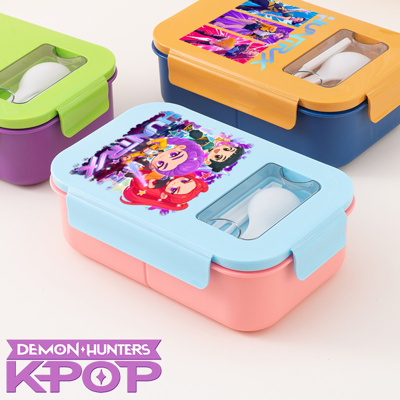 Food Storage Cabinet - KPOP Demon Hunters Lunch Box Anime