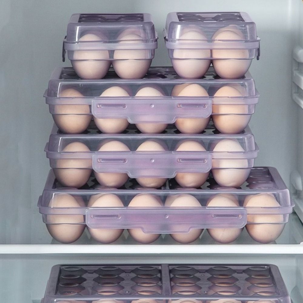 Food Storage With Dividers - Plastic Egg Storage Box Anti-collision 6/15/24