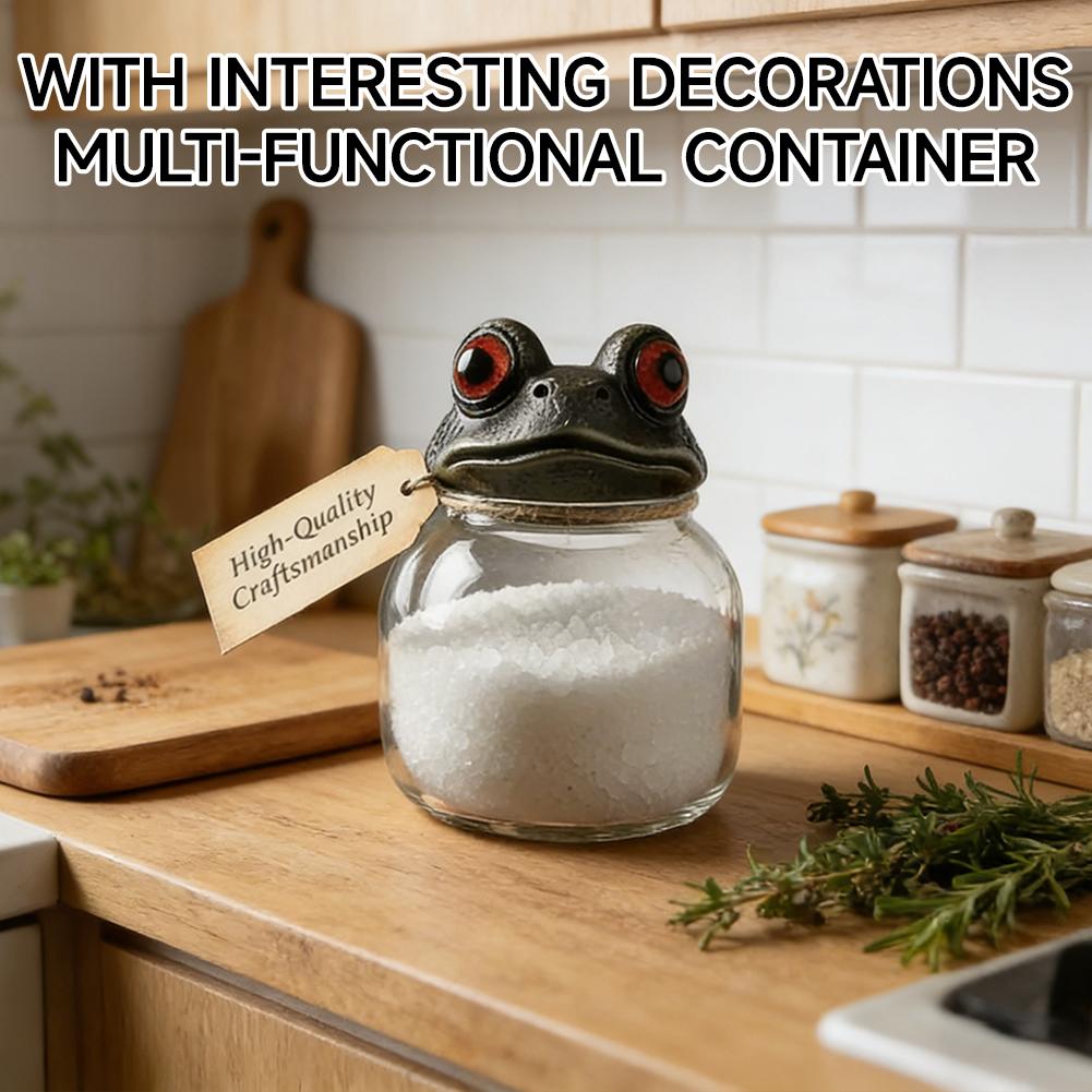 Pcs Handcrafted Witchy Frog Ap - Herb Keeper Container recensione e prezzo