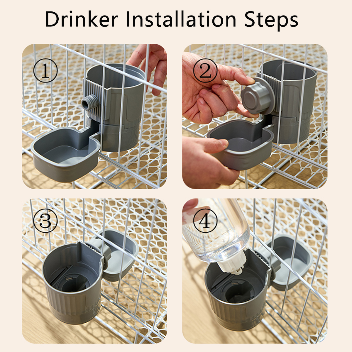 Automatic Pet Feeder Waterer D - Portion Control Container recensione e prezzo