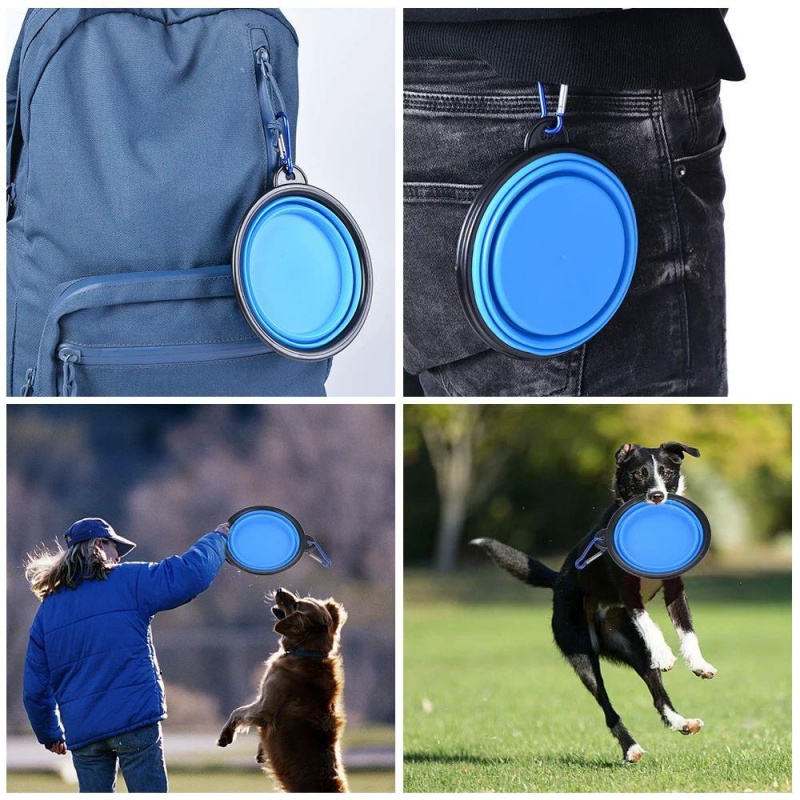 Folding Portable Silicone Dog  - Portion Control Container recensione e prezzo
