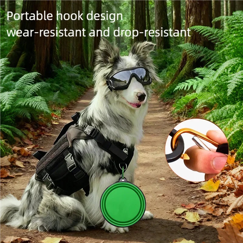 Folding Portable Silicone Dog  - Portion Control Container recensione e prezzo