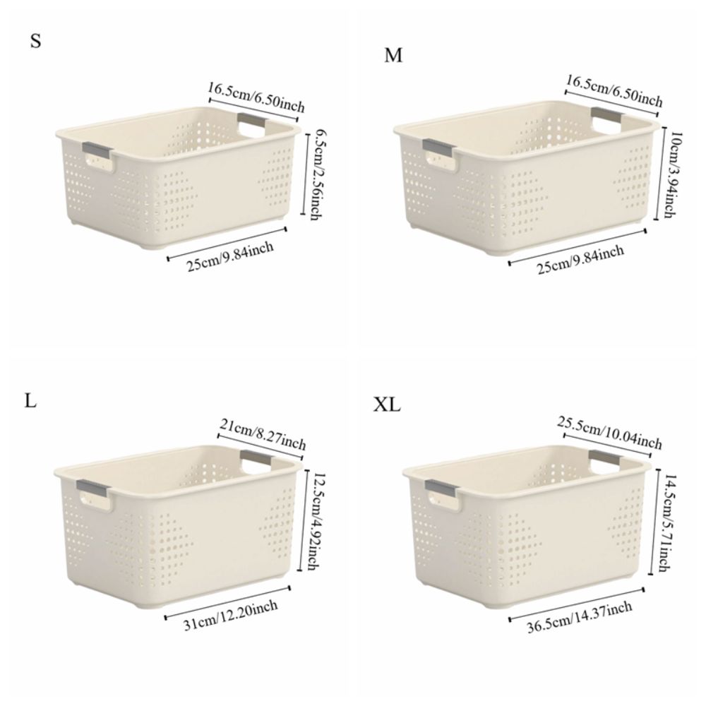 Durable Plastic Storage Basket - Food Storage Without Plastic recensione e prezzo