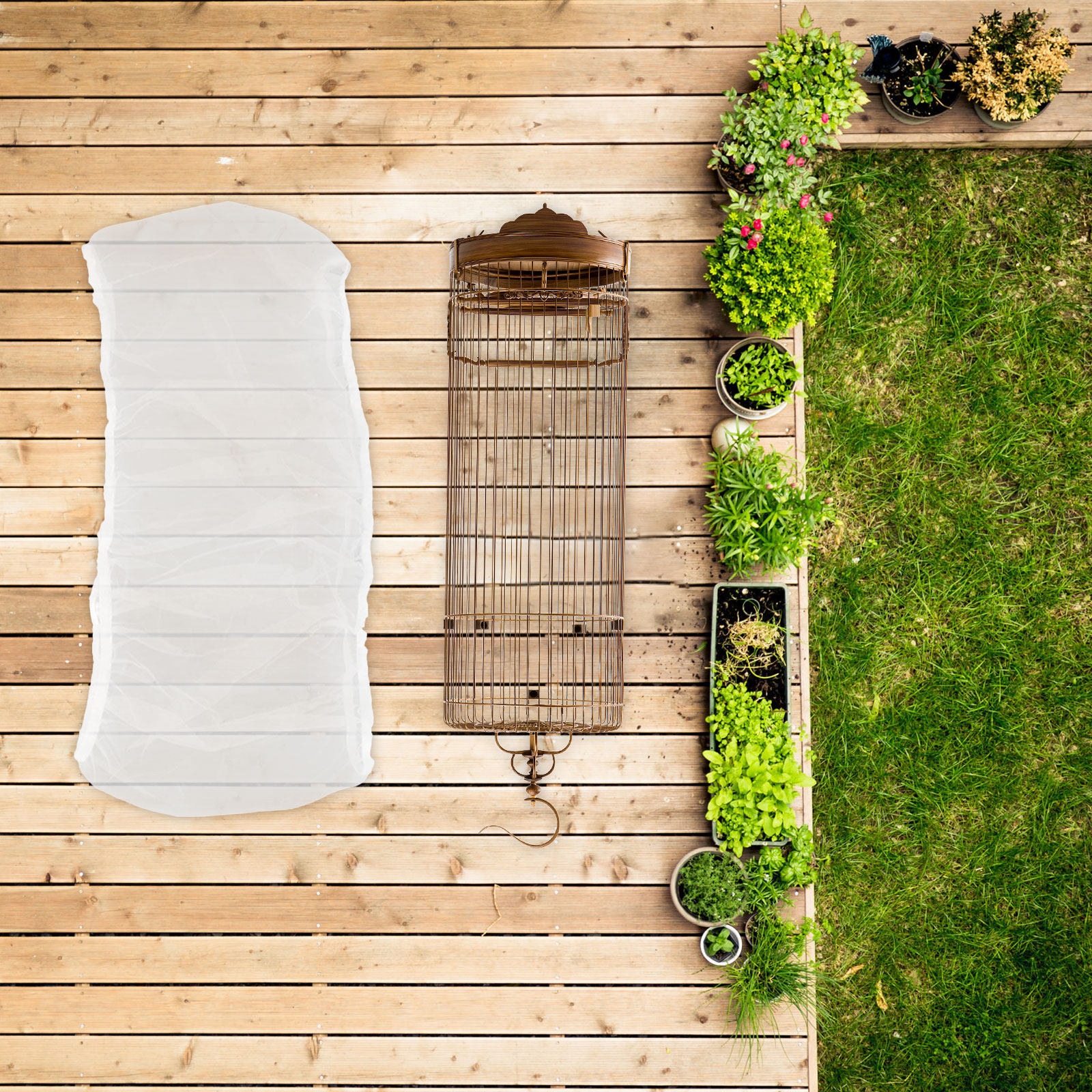 Bird Cage Cover Mesh Netting F - Food Storage Net recensione e prezzo