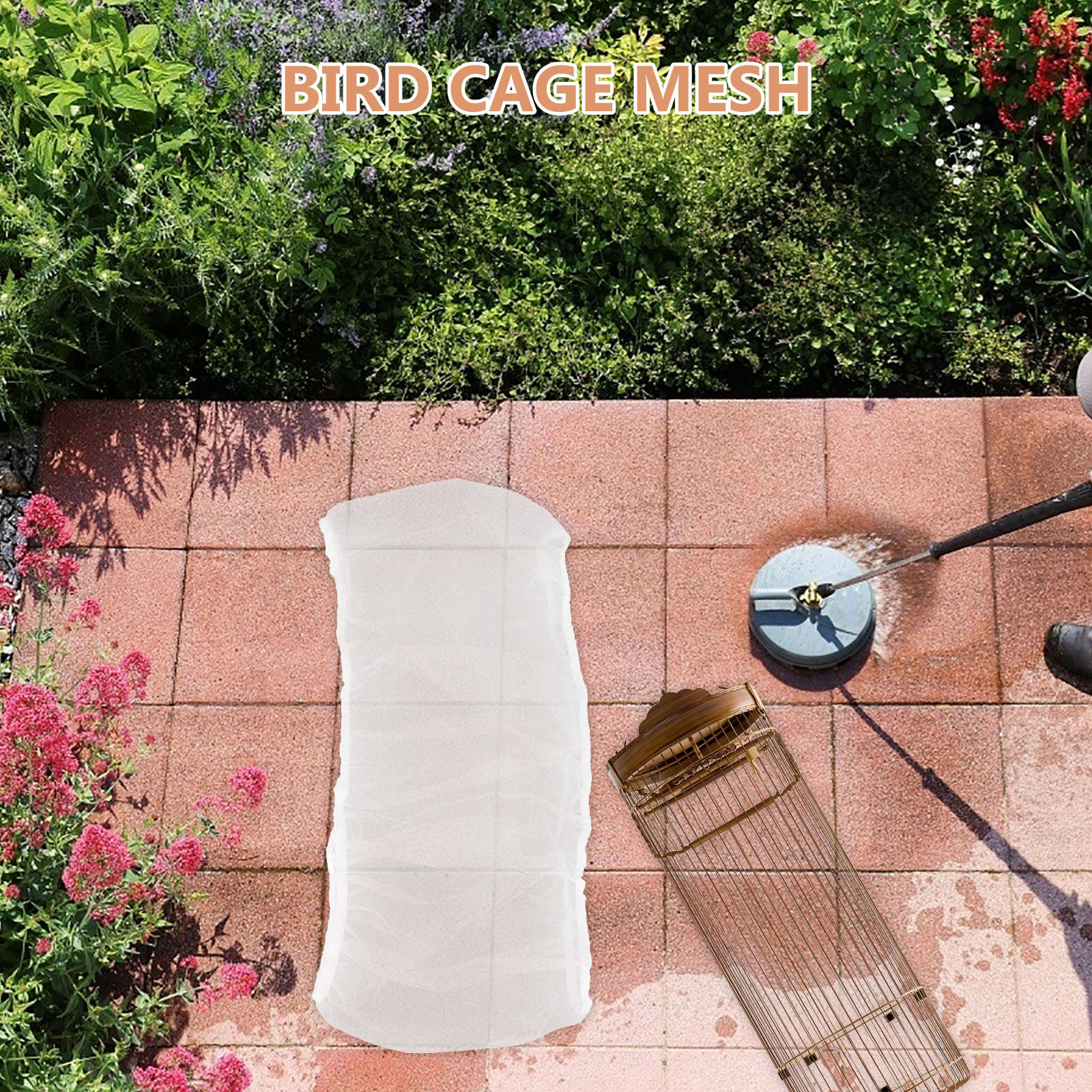 Bird Cage Cover Mesh Netting F - Food Storage Net recensione e prezzo