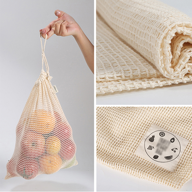 6/10 Packs Organic Cotton Reus - Food Storage Net recensione e prezzo