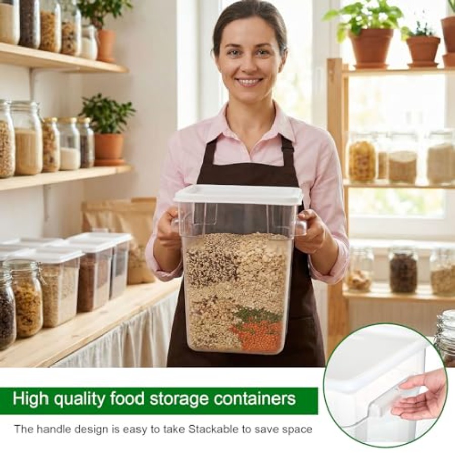Commercial kitchen square food - Food Storage Square Containers recensione e prezzo