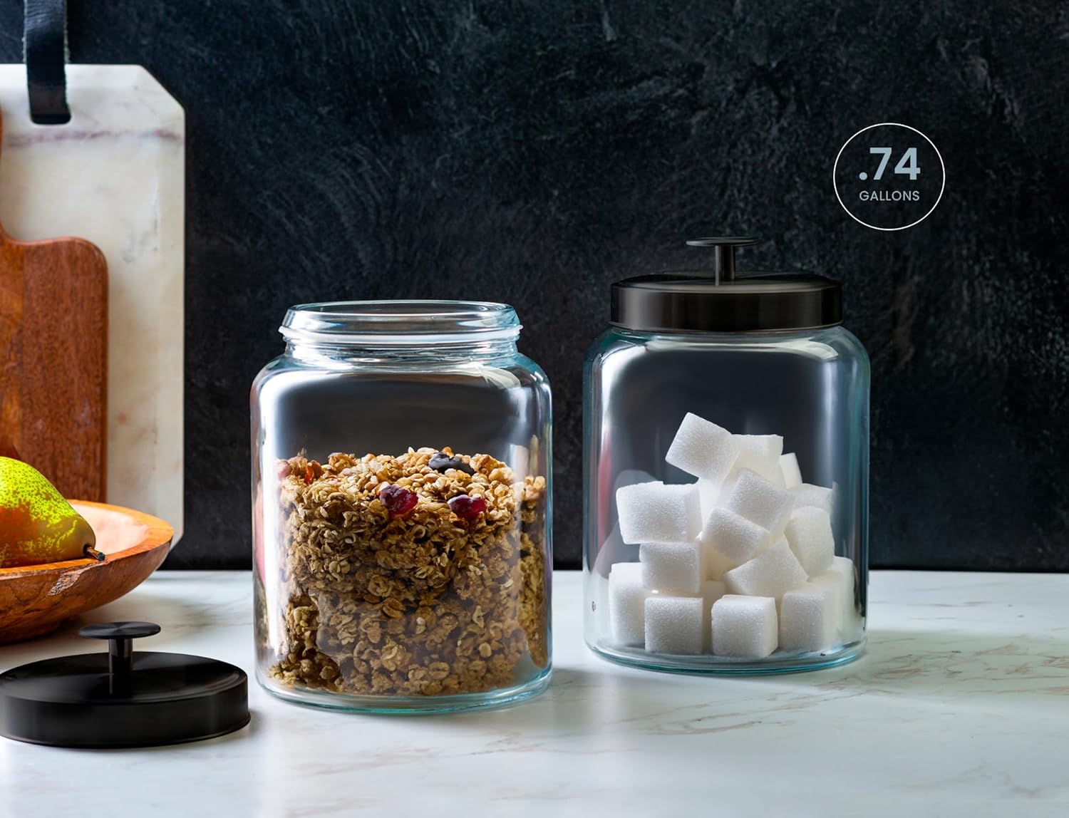 Glass Kitchen Canister Set, Fo - Food Storage Glass Set recensione e prezzo