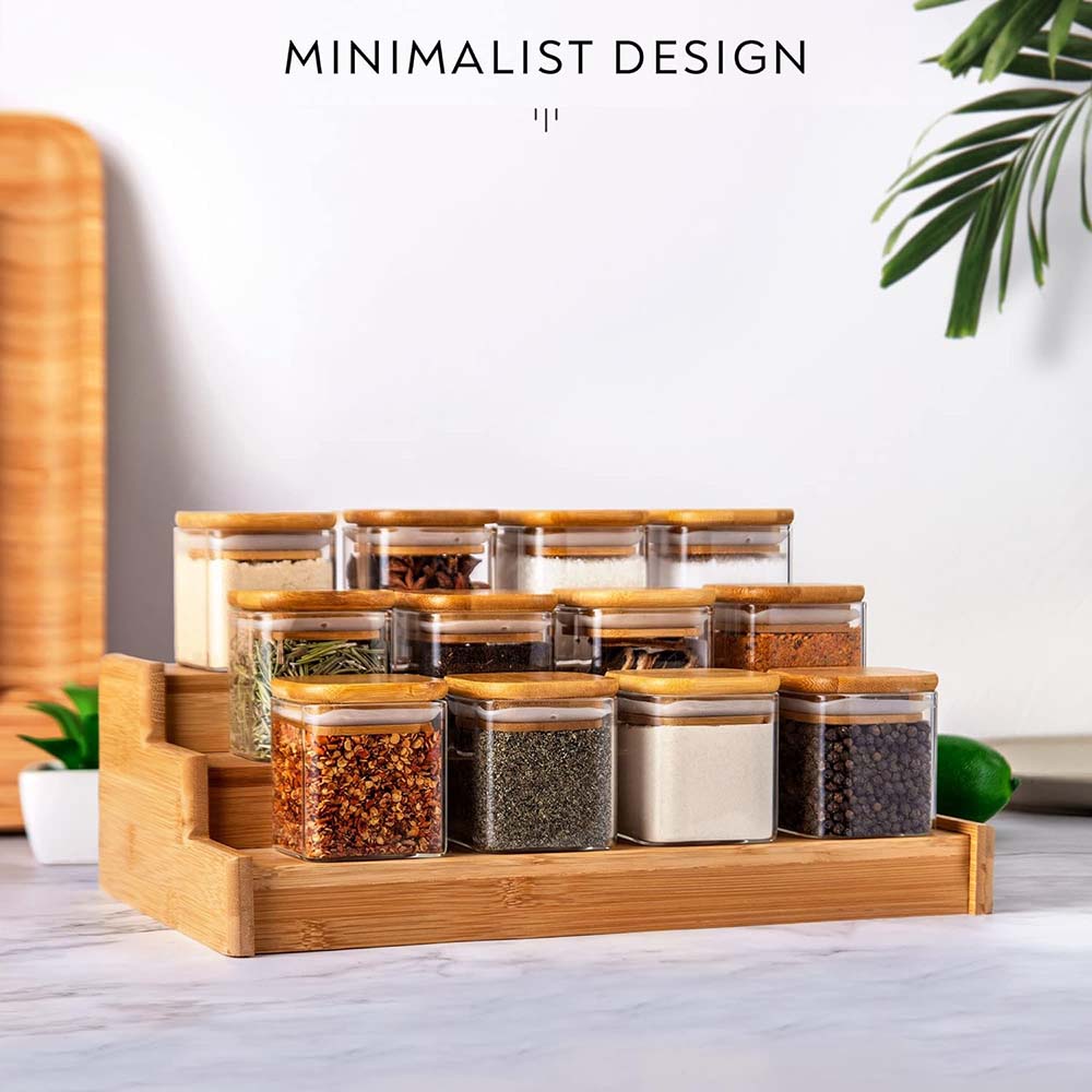 5oz Glass Jars Set with Spice  - Food Storage Jar Labels recensione e prezzo