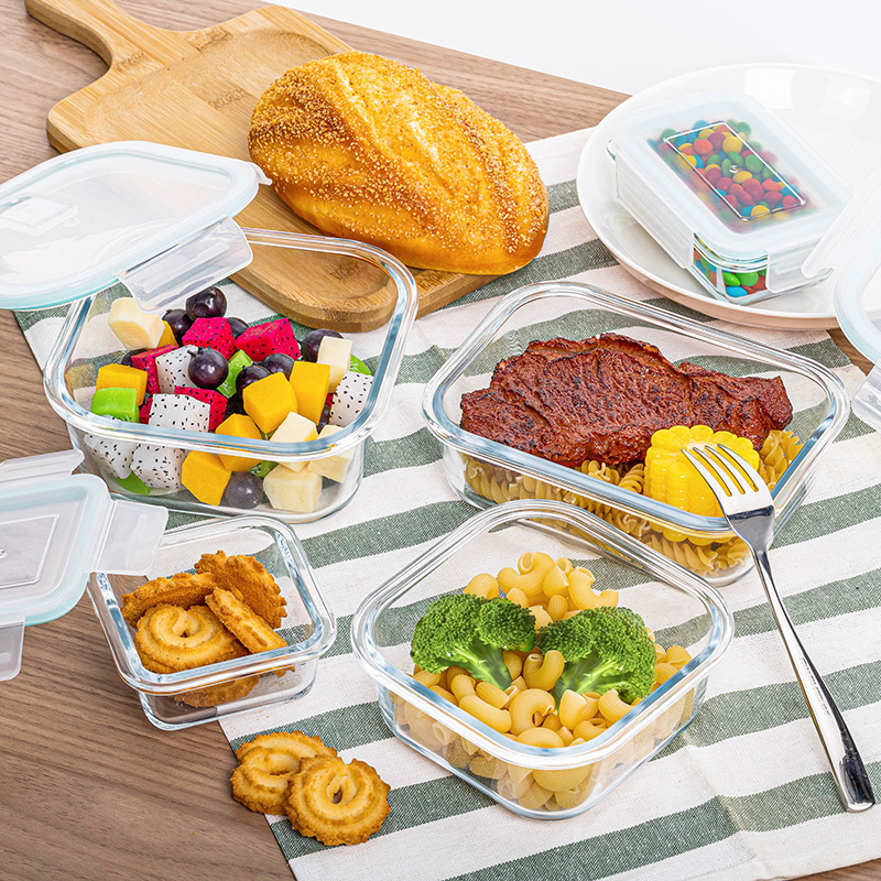 Glass Meal Prep Containers Lun - Food Storage Glass Box recensione e prezzo