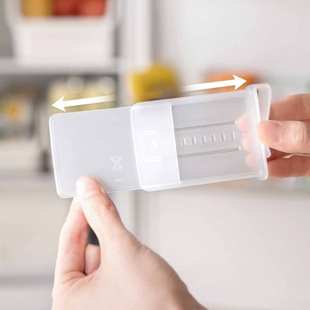 4/8-Pack Transparent Refrigera - Food Storage With Dividers recensione e prezzo