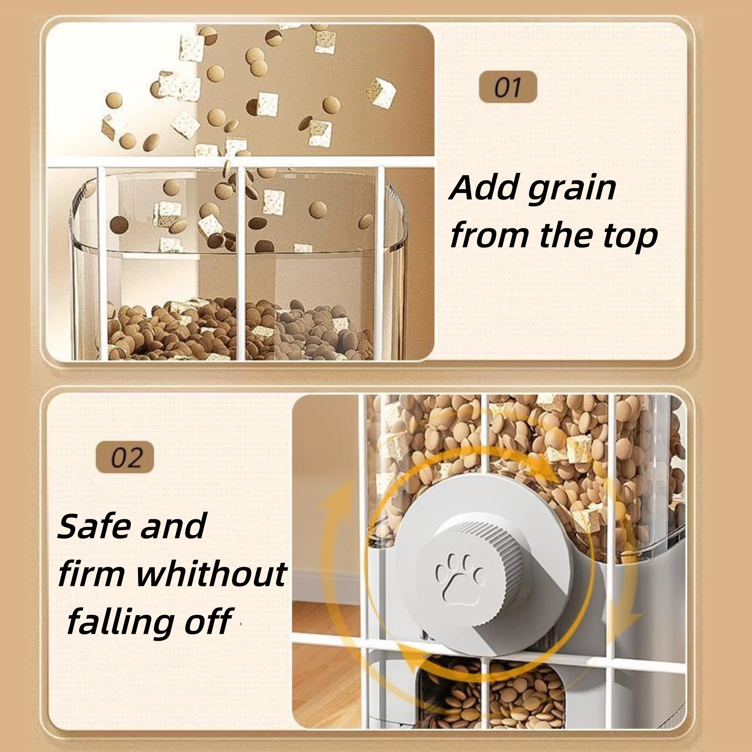 new tepy Hanging Automatic Pet - Portion Control Container recensione e prezzo