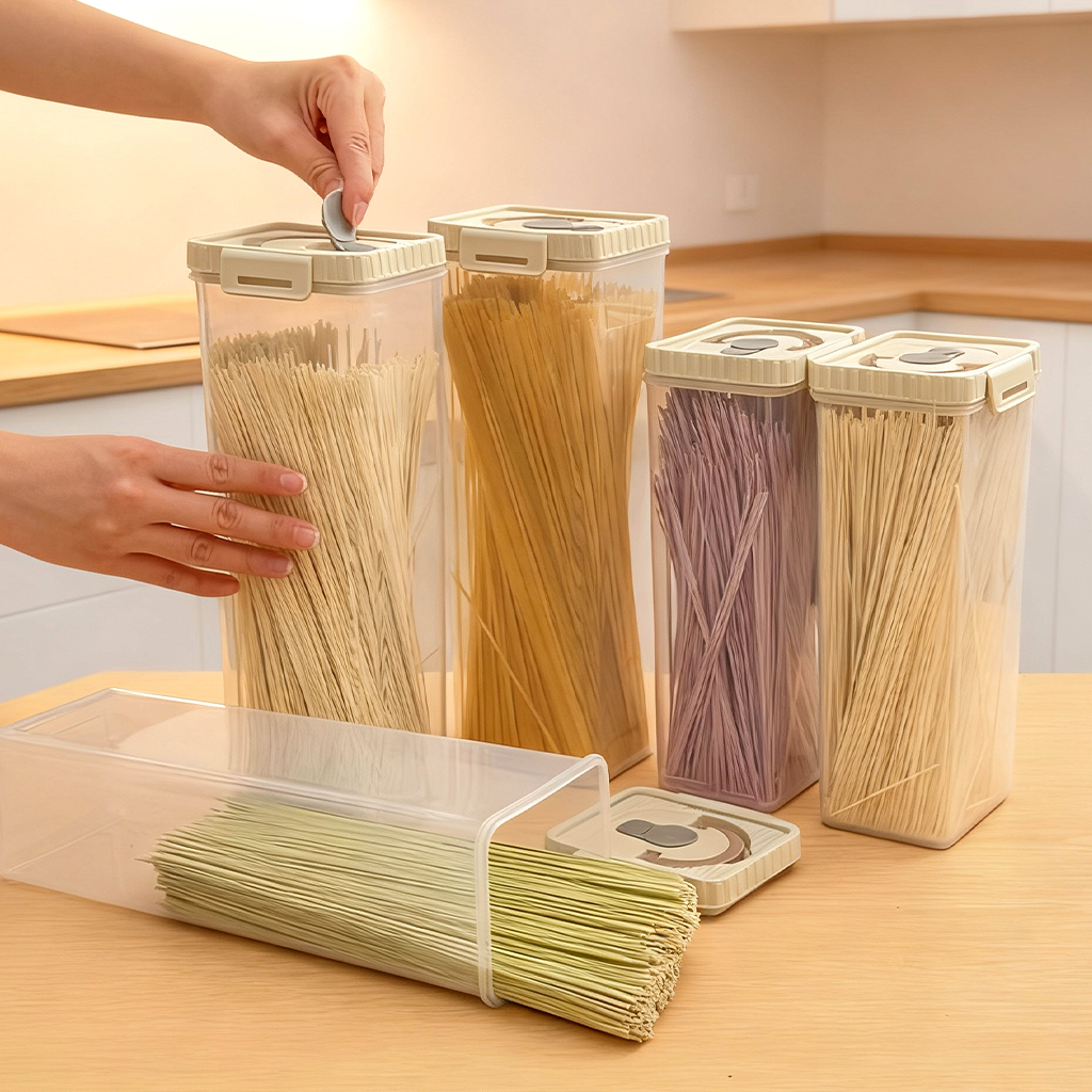 Noodles Sealed Storage Box Wit - Food Storage Cabinet recensione e prezzo