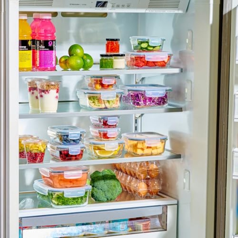40pc Set Glass Food Storage Co - Food Storage Glass Set recensione e prezzo