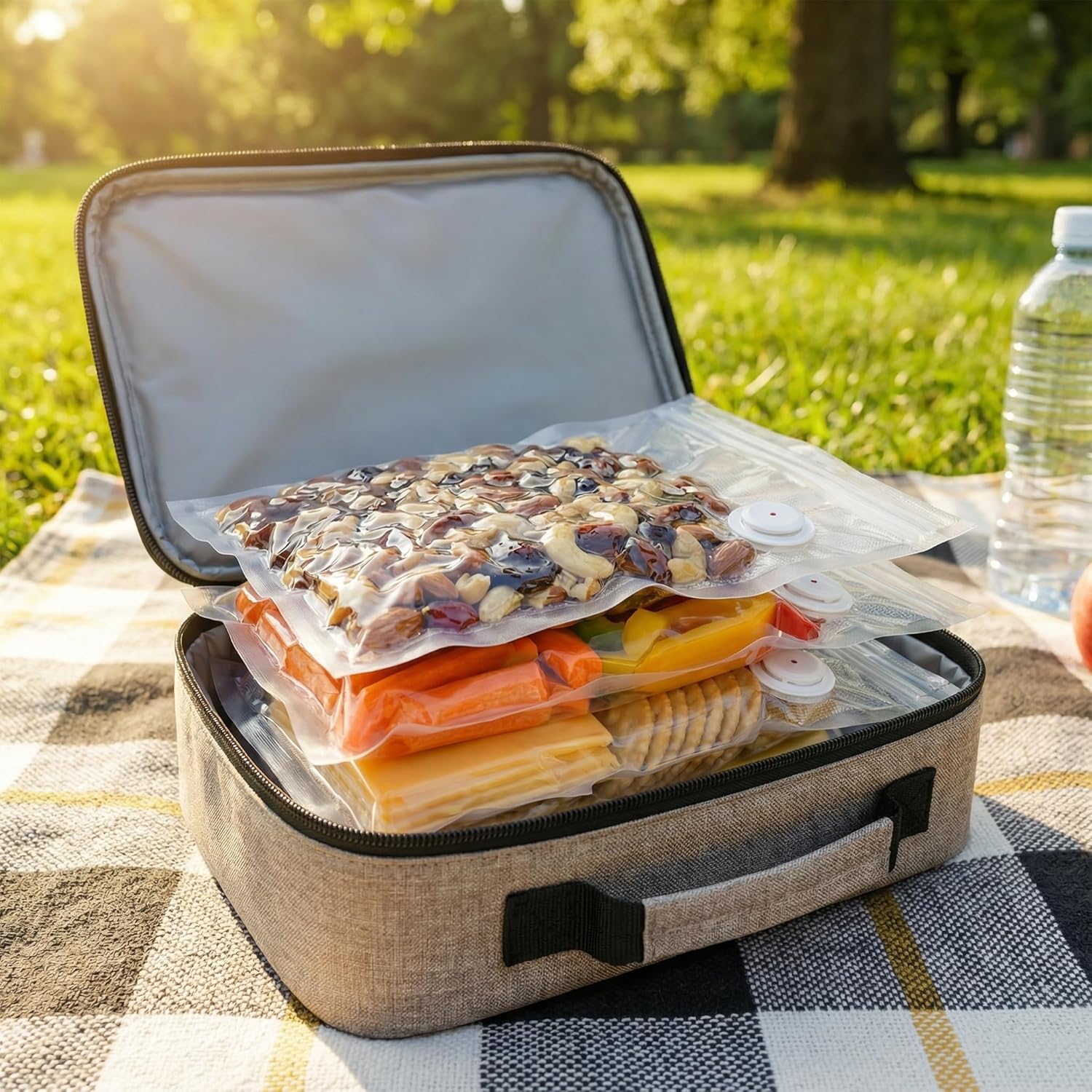 Reusable Vacuum Sealer Bags, 2 - Food Storage Zipper recensione e prezzo