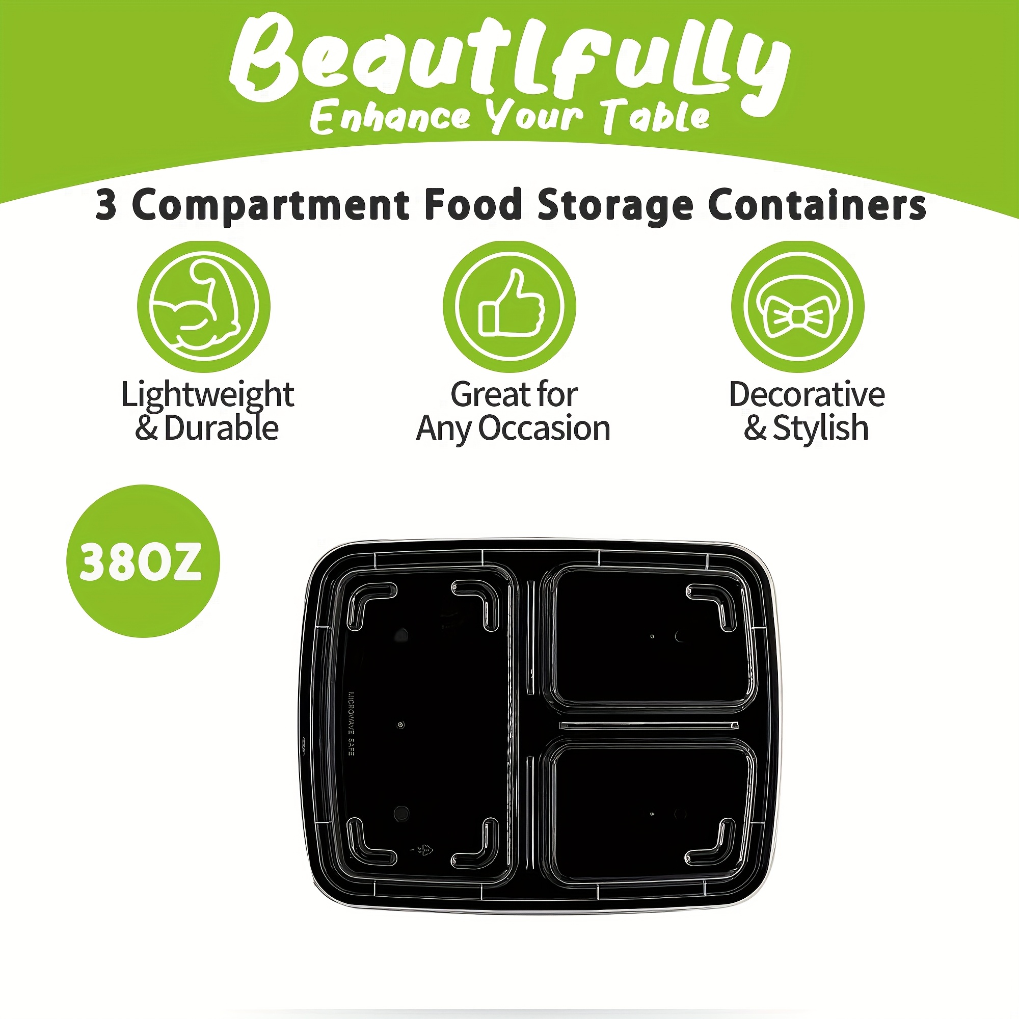 300pcs Meal Prep Containers 15 - Food Storage Square Containers recensione e prezzo