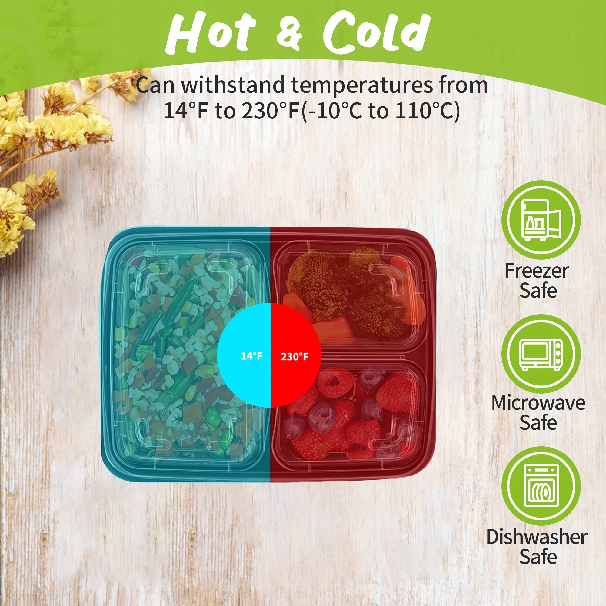 300pcs Meal Prep Containers 15 - Food Storage Square Containers recensione e prezzo