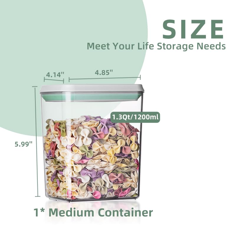Ankou 3Pcs 1.2L Pop Airtight F - Food Storage Ideas recensione e prezzo