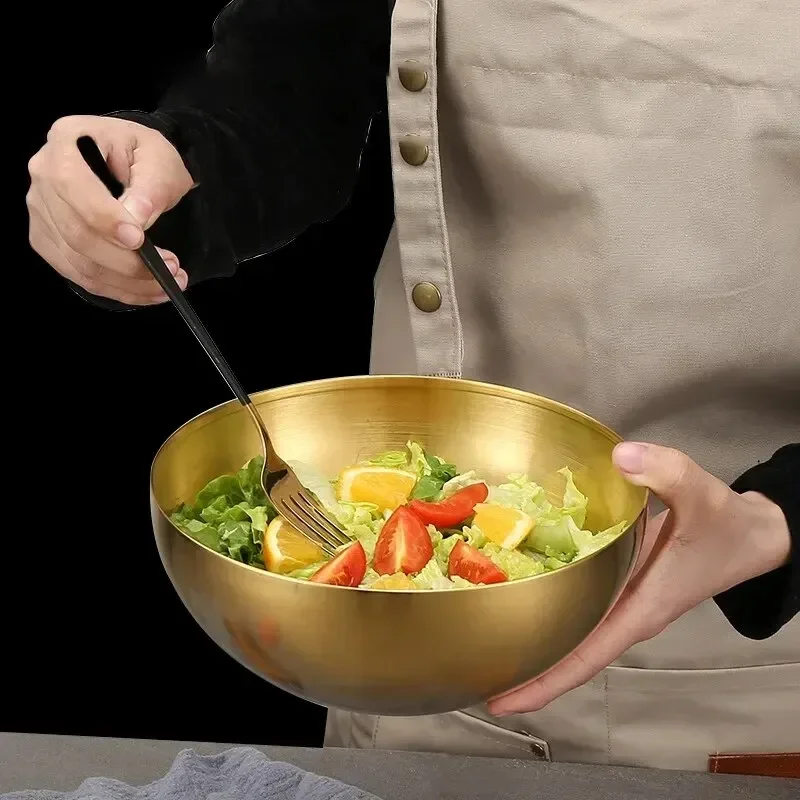 New 20CM Stainless Steel Gold  - Food Storage Heat recensione e prezzo