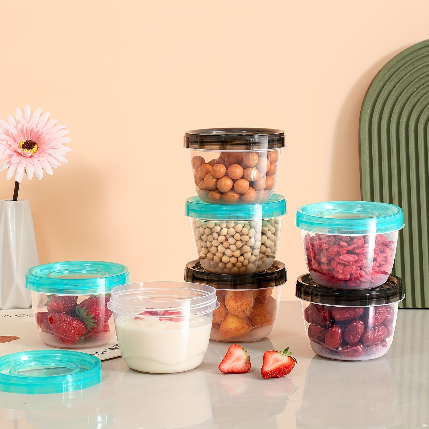 2 Transparent Sealed Food Stor - Food Storage Cabinet recensione e prezzo