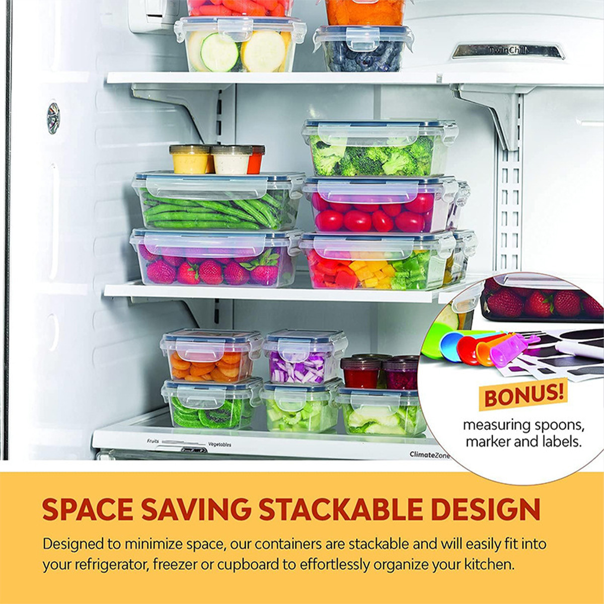 24Pcs/set Food Storage Box Set - Food Storage Cabinet recensione e prezzo