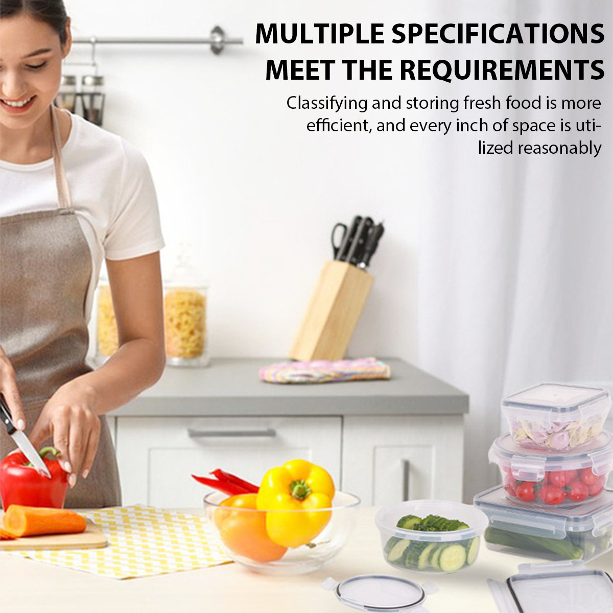 24Pcs/set Food Storage Box Set - Food Storage Cabinet recensione e prezzo