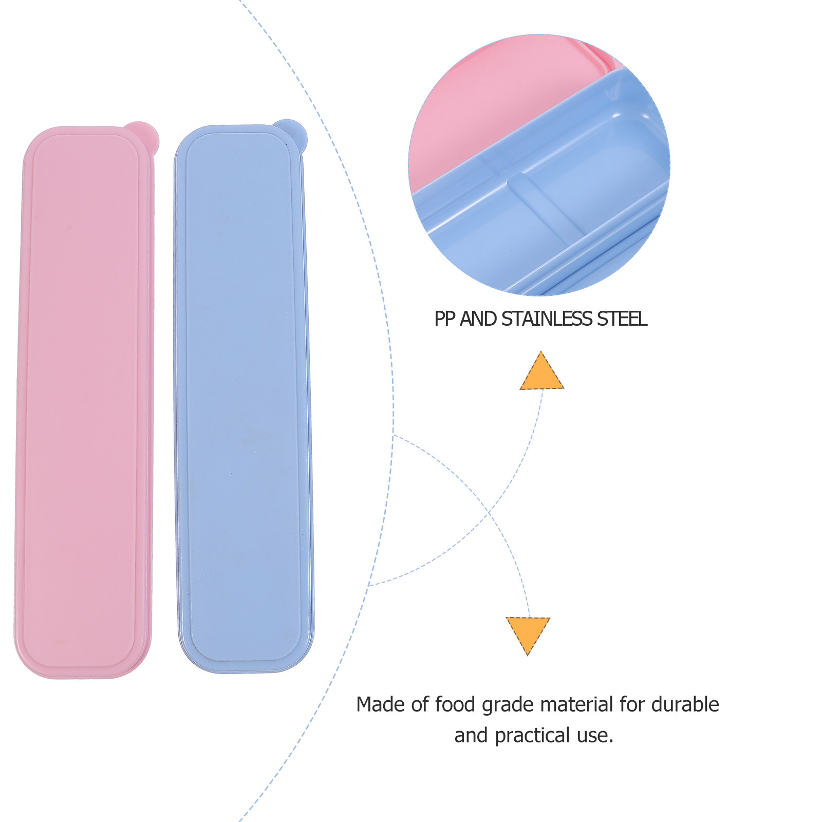 1Set Food Grade Portable Straw - Food Storage Design recensione e prezzo