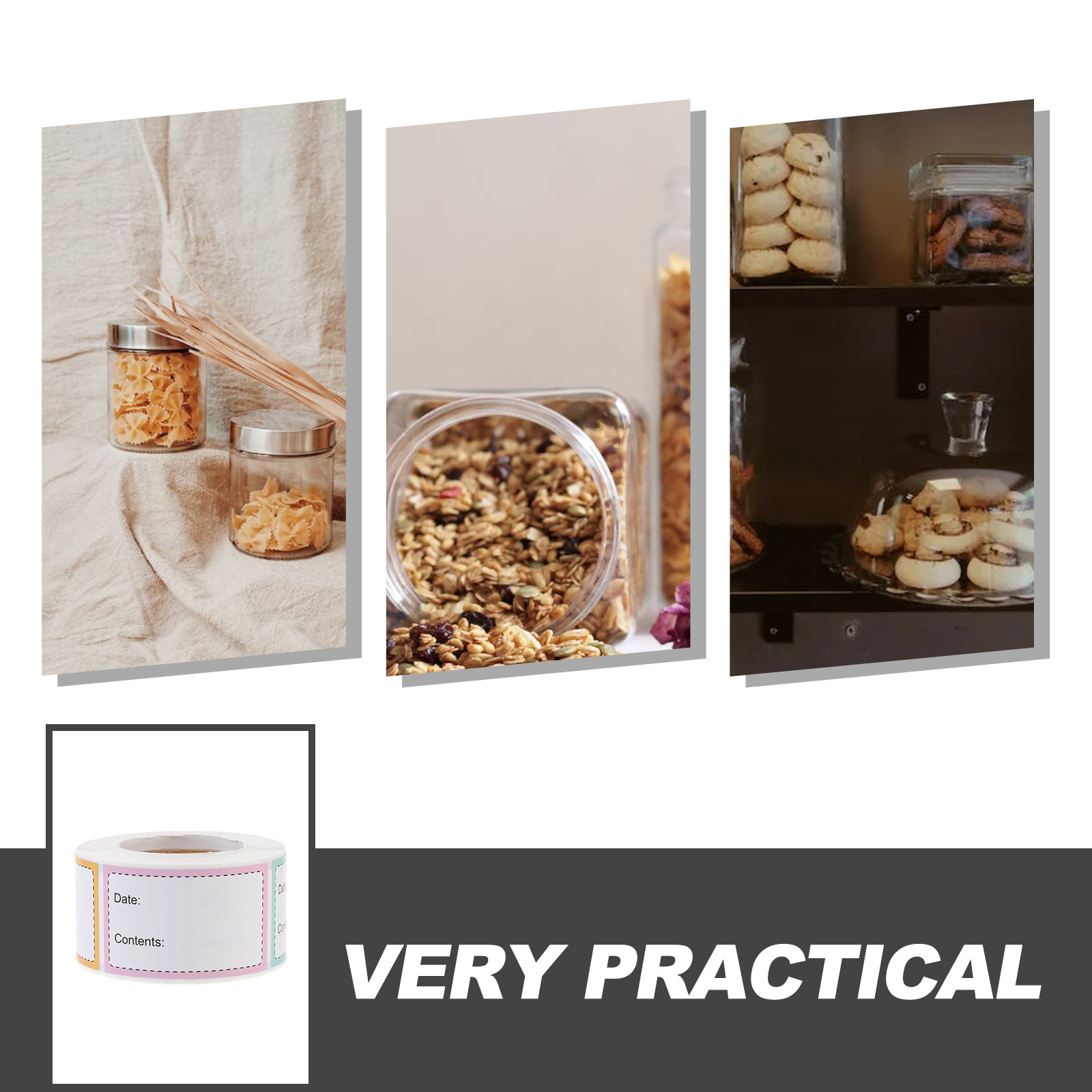 2 Rolls File Identification St - Food Storage Jar Labels recensione e prezzo
