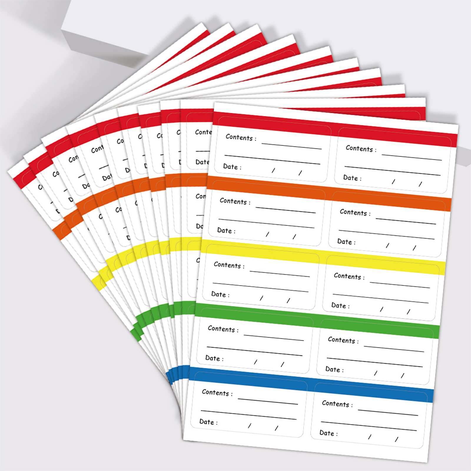 100pcs 6*3cm Removable Freezer - Food Storage Jar Labels recensione e prezzo
