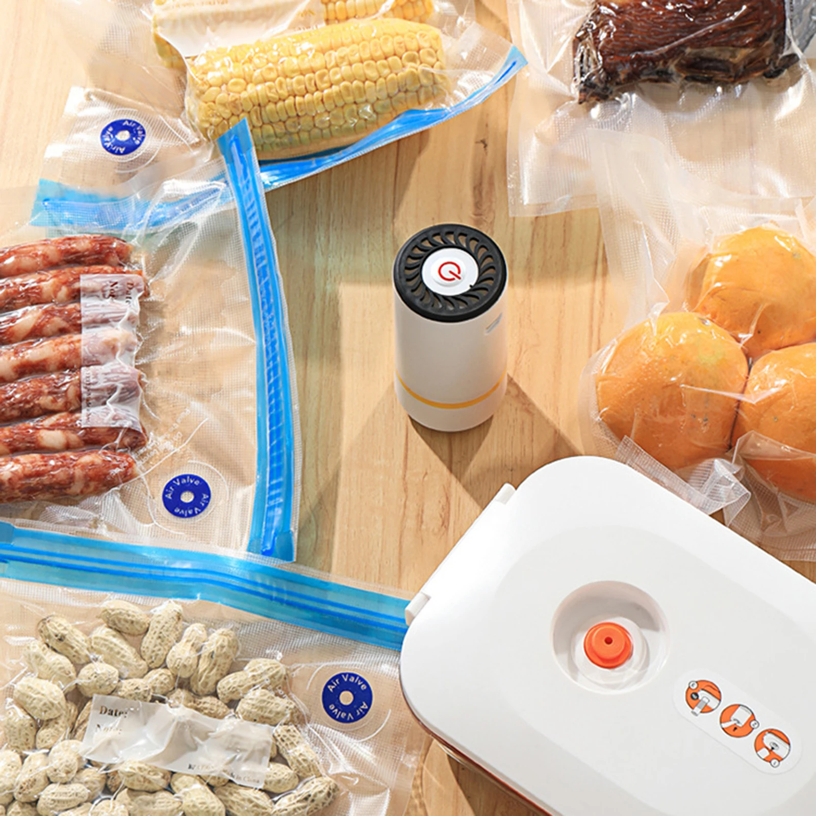 Reusable vacuum food storage b - Food Storage Zipper recensione e prezzo
