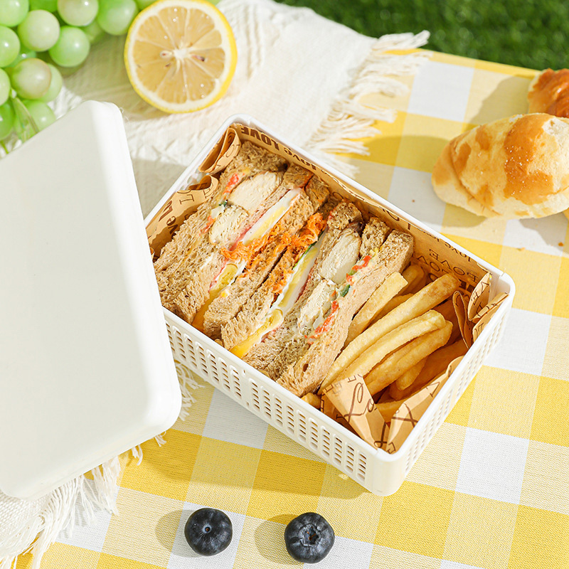 1pc Portable Picnic Box Foldab - Food Storage Without Plastic recensione e prezzo