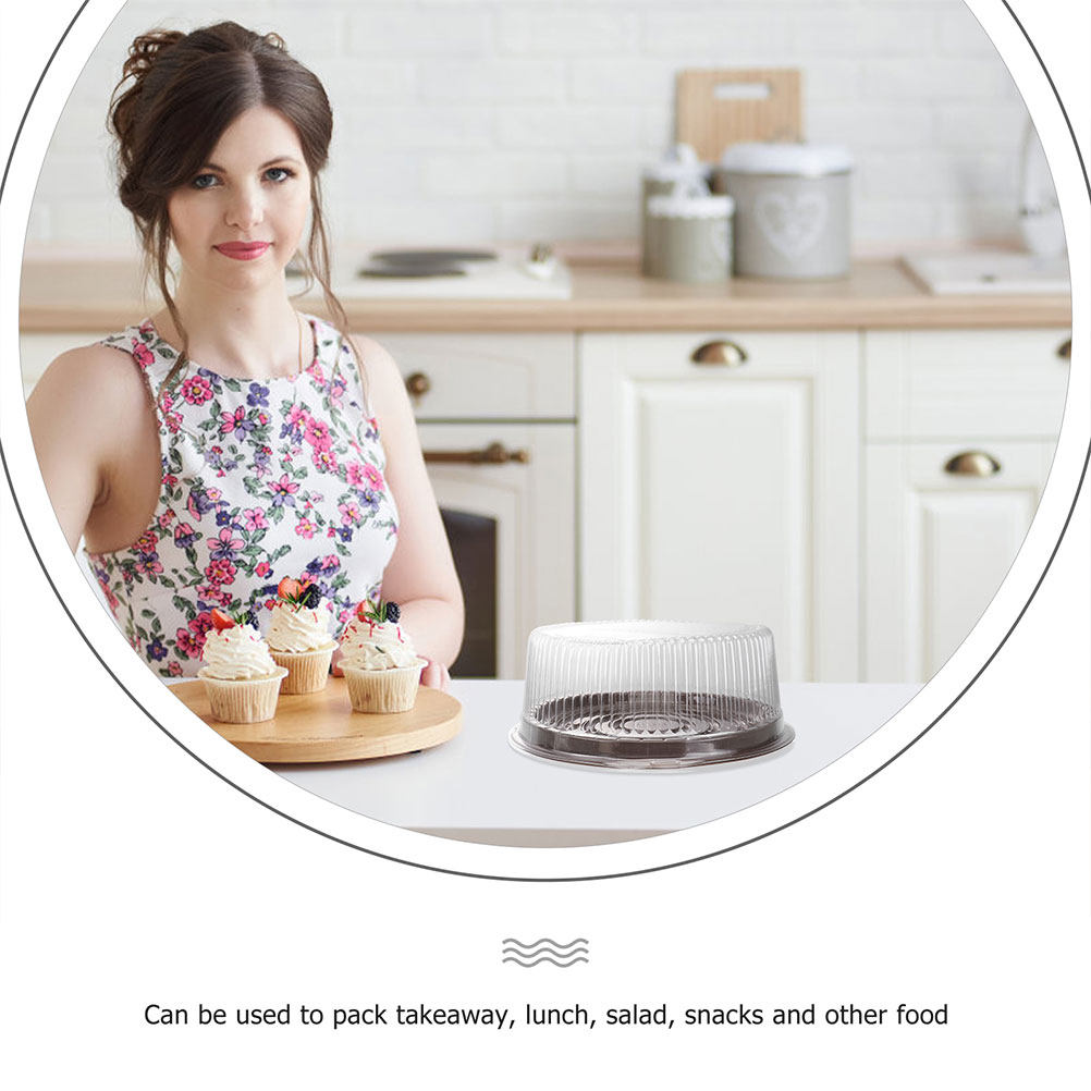 25Pcs Compliant Round Cake Box - Portion Control Container recensione e prezzo