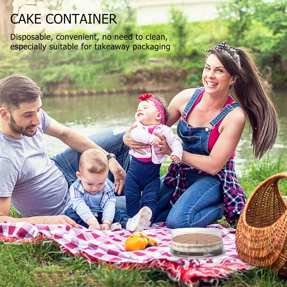 25Pcs Compliant Round Cake Box - Portion Control Container recensione e prezzo
