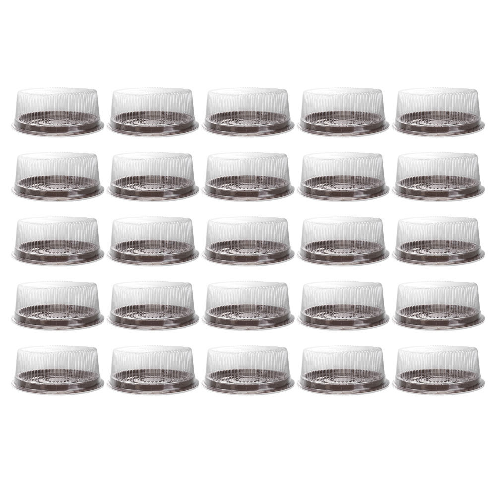 25Pcs Compliant Round Cake Box - Portion Control Container recensione e prezzo