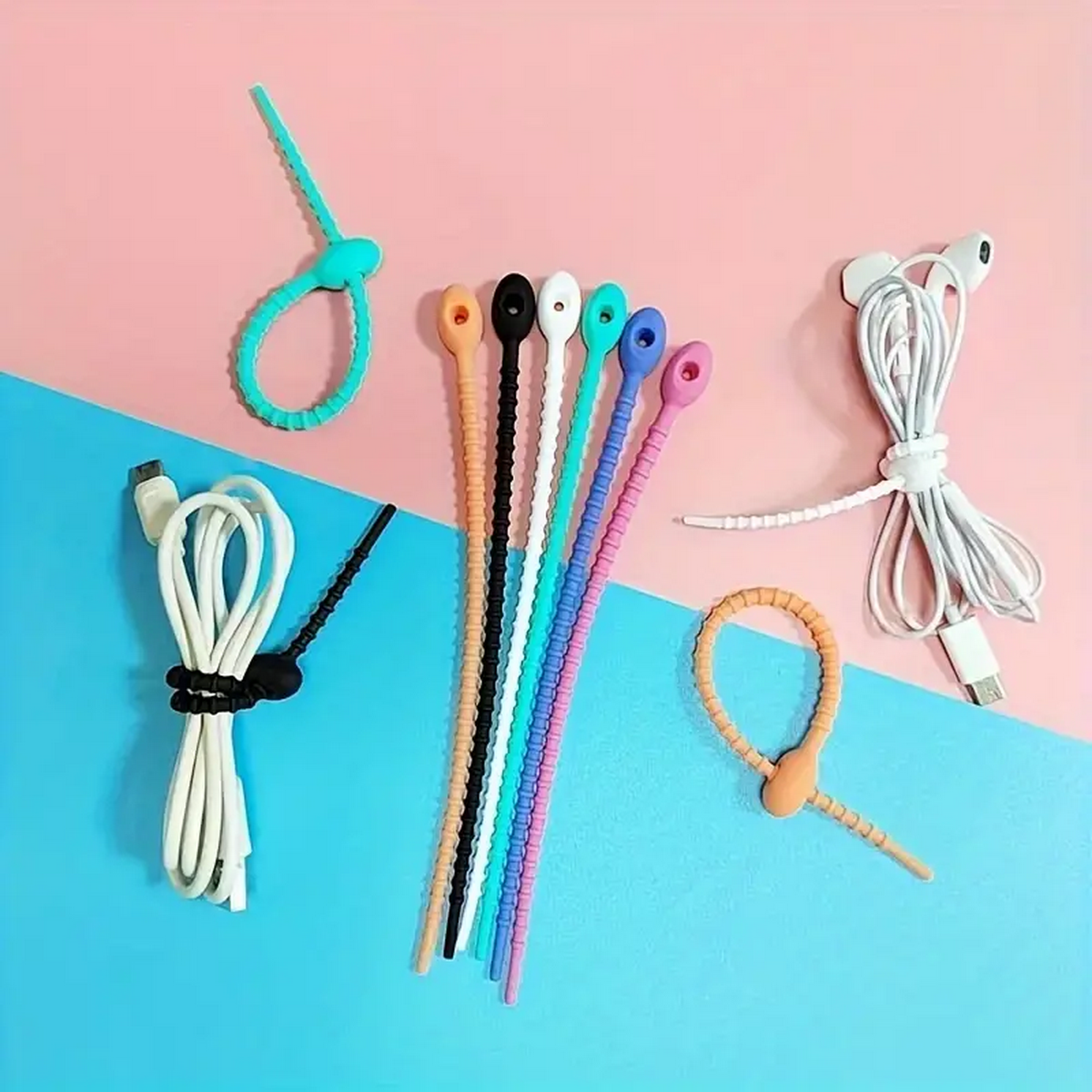 Silicone Reusable Cable Wire O - Food Storage Zipper recensione e prezzo