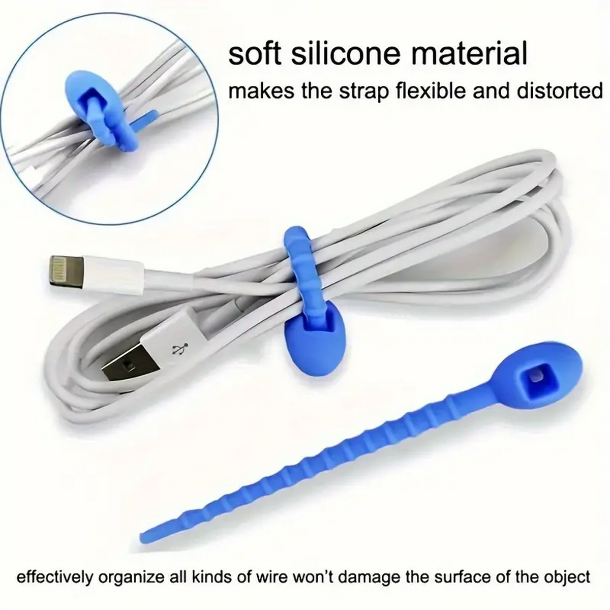Silicone Reusable Cable Wire O - Food Storage Zipper recensione e prezzo