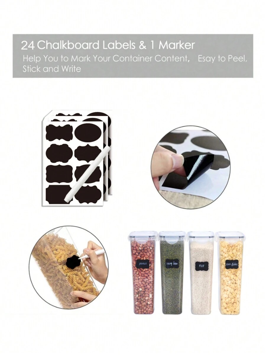 1/3/5/7pcs Food Storage Jars R - Food Storage Jar Labels recensione e prezzo