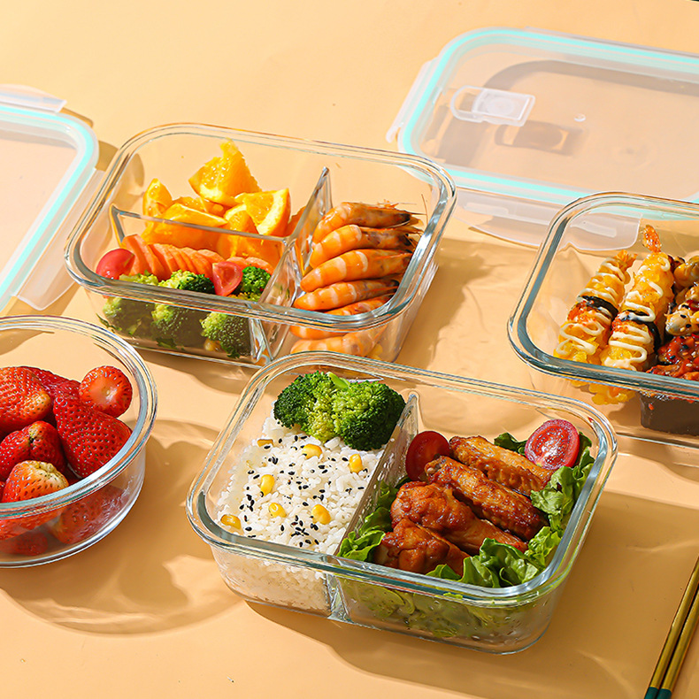 Glass Fresh-Keeping Box high B - Food Storage Glass Box recensione e prezzo