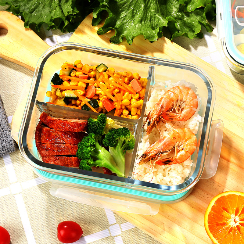 Glass Fresh-Keeping Box high B - Food Storage Glass Box recensione e prezzo