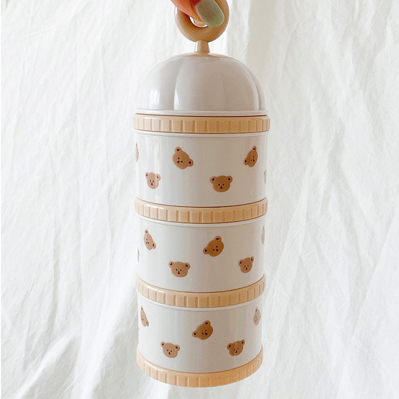 Cute Bear Milk Powder Box Baby - Portion Control Container recensione e prezzo