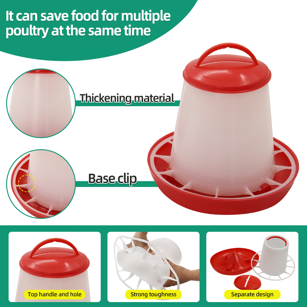 1.5kg 1.5L Poultry Feeder And  - Portion Control Container recensione e prezzo