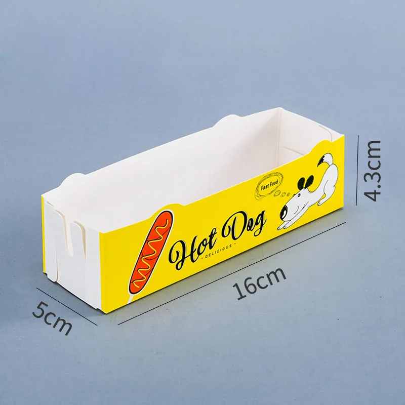 100pcs Hot Dog Packaging Box P - Portion Control Container recensione e prezzo