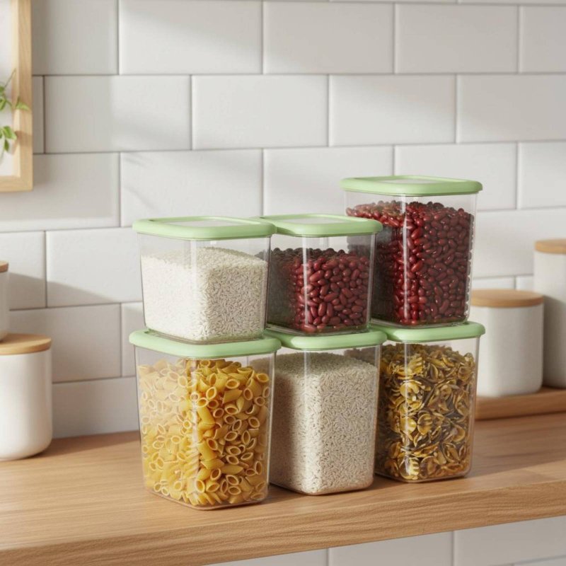 6 Pieces Airtight Food Storage - Food Storage Design recensione e prezzo