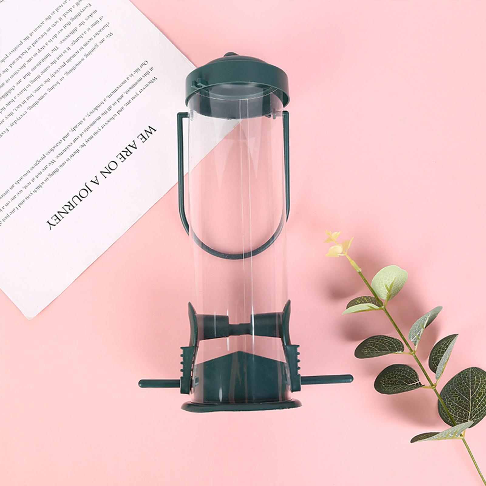Dangling Bird Feeder Bird Food - Portion Control Container recensione e prezzo